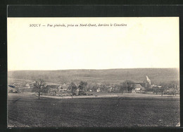 CPA Soucy, Vue Générale, Prise Au Nord-Ouest, Derrière Le Cimetière - Soucy