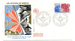 FDC--1975 --- Officiers De Réserve        --cachet  St DENIS--974 ( Réunion) - 1970-1979