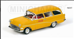 Opel Rekord P1 Caravan - Coca-Cola - 1958 - Orange - Minichamps - Minichamps