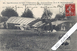 92 Hauts De Seine, Aviation, Issy La Demoiselle De Santos Dumont, Les Pionniers De L'Air 27 - Issy Les Moulineaux