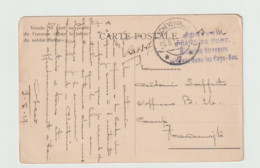 (WE645.36) CPA 'pour Le Tabac Du Soldat Belge' Vers Camp D'internées Harderwijk (Pays Bas) Via Schevingen 1917 - Prisoners