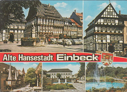 D-37574 Einbeck - Alte Ansichten - Cars - Ford Capri I - VW Käfer - VW Bus - Nice Stamp - Einbeck