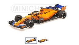 McLaren Renault MCL33 – Carlos Sainz - Test Abu Dhabi FI 2018 #55 - Minichamps - Minichamps