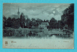 * Goes (Zeeland - Nederland) * (nr 3597) Parc, étang, Animée, Linge I, Lune, Moon, Maan, Very Old, Vieux 1898 - Goes
