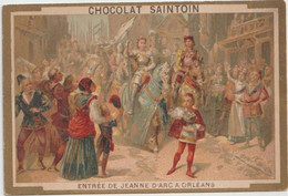 CHOCALAT SAINTOIN  - ENTREE DE JEANNE D'ARC A ORLEANS - Other