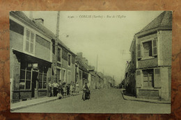 CONLIE (72) - RUE DE L'EGLISE - Conlie