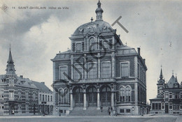 SAINT-GHISLAIN - Postkaart-Carte Postale - Hôtel De Ville (C796) - Fleurus