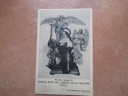 RELIGIONE Cristianesimo SANTA RITA Da CASCIA Orfanotrofio S.Rita Alla Salute Napoli 1938 Viaggiata - Santi