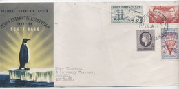 ROOS DEPENDENCY  -N° 1 /4 / LETTRE Pour L'ECOSSE . - Storia Postale