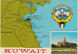 Asie : Koweit , Kuwait :  Vues , Carte  Géographique - Koweït