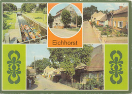 D-16244 Schorfheide - Eichhorst - Alte Ansichten - Gasthaus "Zur Schorfheide" - Schleuse - Dorfstraße - - Eberswalde
