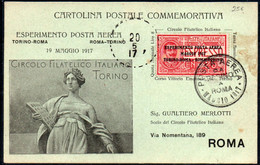 Italia (aéreos) Nº 1. Año 1917 - Luftpost