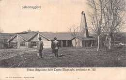 Salsomaggiore Pozzo Artesiano Delle Terme Magnahi Profond M. 750 - 1908 - Animée - Parma