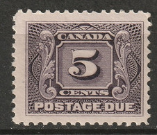 Canada 1906 Sc J4  Postage Due MLH* - Segnatasse