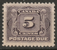Canada 1906 Sc J4  Postage Due MH* Small Crease - Port Dû (Taxe)
