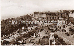 SOUTHEND ON SEA PIER HILL AND ROYAL PROMENADE OLD R/P POSTCARD ESSEX - Southend, Westcliff & Leigh