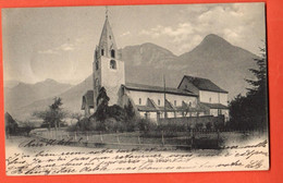 ZOZ-18  Temple De Aigle.  Dos Simple. Circulé 1906 - Aigle