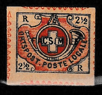 Suisse, Geneve 2,5ct FACSIMILE - 1843-1852 Federale & Kantonnale Postzegels