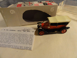RIO Voiture Miniature N° 6 Fiat Torpedo 1912 (style Rami Jmk) - Rio