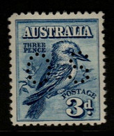 Australia SG O113  1928  3d Kookaburra Perforated OS ,mint Never Hinged - Officials