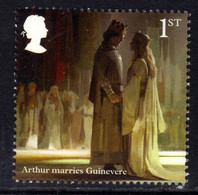 GB 2021 QE2 1st Legend King Arthur Marries Guinevere Umm SG 4495 ( L798  ) - Neufs