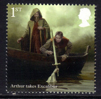 GB 2021 QE2 1st Legend King Arthur Takes Excalibur Umm SG 4494 ( M130 ) - Unused Stamps
