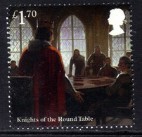 GB 2021 QE2 £1.70 Legend King Arthur Round Table Umm ( M466 ) - Unused Stamps