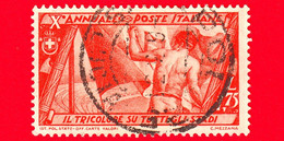 ITALIA - Regno - Usato - 1932 - Decennale Della Marcia Su Roma -  Potenziamento Delle Attività Sportive - 1.75 - Oblitérés