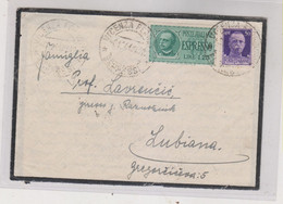 ITALY VICENCA 1941  Censored Cover To Slovenia - Marcophilie (Avions)