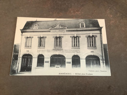 Carte Postale Ambérieu Hôtel Des Postes - Altri Comuni
