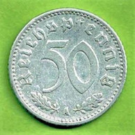 ALLEMAGNE / 50 REICHSPFENNIG  / 1935 A / ALU/ SUP - 50 Reichspfennig