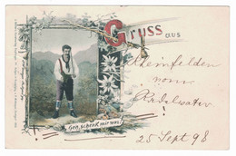 GRUSS AUS RHEINFELDEN - Gen, Schenk Mir Was ! - 1898 - Rheinfelden