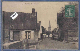 Carte Postale 59. Arleux  Rue Du Centre Pays De L'ail Trés Beau Plan - Arleux