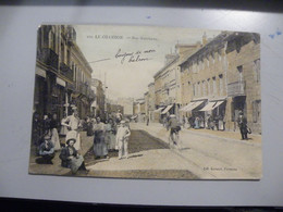 A496 . CPA. 42. LE CHAMBON .(Loire).Rue Gambetta. Beau Plan Animé.  écrite & Voyagée 1906 - Le Chambon Feugerolles