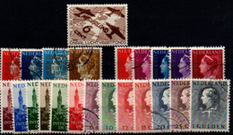 Holanda (Servicios) Nº 277, S-15/23 Y 26/39 . Año 1935/58 - Dienstmarken