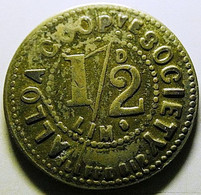 Great Britain , UK , Scotish Token  ALLOA COOPERATIVE , 1/2 D - Sonstige & Ohne Zuordnung