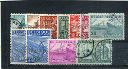 Belgique 1948-49 Yt 761-771 - 1948 Exportación