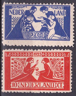 1923 Toorop Zegels Ongestempelde Serie NVPH 134 / 135 - Ungebraucht