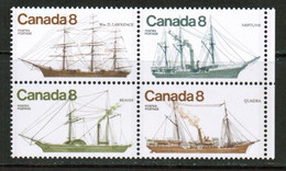 CANADA  Scott # 670-3** VF MINT NH SE-TENNANT BLOCK Of 4 (Stamp Scan # 783) - Blocks & Sheetlets