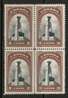 CANADA  Scott # 247** VF MINT NH BLOCK Of 4 (Stamp Scan # 783) - Blocs-feuillets