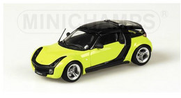 Smart Roadster Coupé - 2003 - Yellow - Minichamps - Minichamps