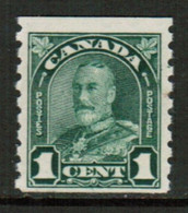 CANADA  Scott # 179** VF MINT NH (Stamp Scan # 783) - Roulettes