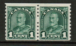 CANADA  Scott # 179** VF MINT NH PAIR (Stamp Scan # 783) - Rollo De Sellos