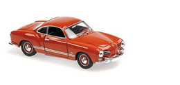 Volkswagen Karmann Ghia Coupé - 1955 - Red - Minichamps - Minichamps