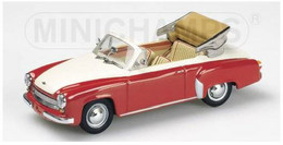 Wartburg 311/2 Cabriolet - 1959 - Red/White - Minichamps - Minichamps