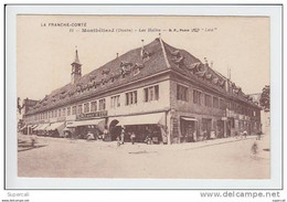 REF17.417 DOUBS.   MONTBELIARD. LES HALLES.GALERIES REUNIES DE L'EST - Piazze Di Mercato