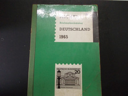 Briefmarkenkatakog - Michel Deutschland 1965 - Deutschland