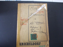 Briefmarkenkatakog - Deutschland Kricheldorf 1947 - Germany