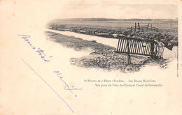 ¤¤  -    SAINT-MICHEL-en-L'HERM   -  Les Dunes Huitrières - Vue Prise Du Pont-de-Chaux Et Canal De Fontenelle      -  ¤¤ - Saint Michel En L'Herm