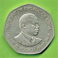 KENYA / 5 SHILLINGS / PRESIDENT DANIEL TOROITICH ARAP MOI / 1985 - Kenya